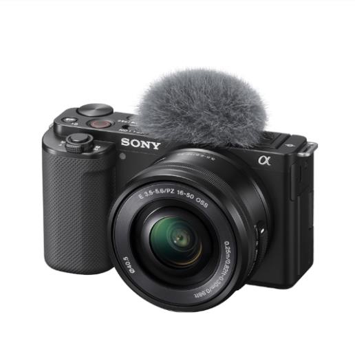 索尼（SONY）ZV-E10L Vlog微单数码相机 标准镜头套装 APS-C画幅小巧便携 4K专业视频 黑色